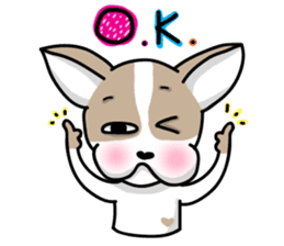 BIRKIN the Chihuahua sticker #3642027