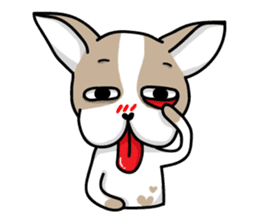 BIRKIN the Chihuahua sticker #3642035