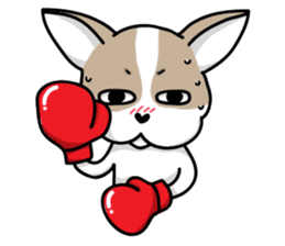 BIRKIN the Chihuahua sticker #3642043