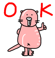 Naked mole rat sticker #3642155