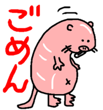 Naked mole rat sticker #3642161