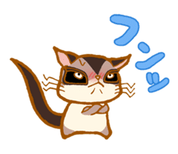 Kawaii!.Sticker of Flying squirrel sticker #3642353
