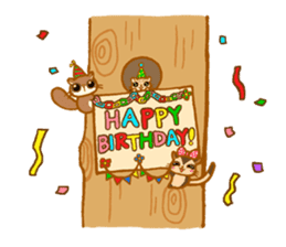 Kawaii!.Sticker of Flying squirrel sticker #3642375