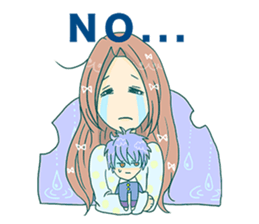 The girl who is in love! sticker #3642545