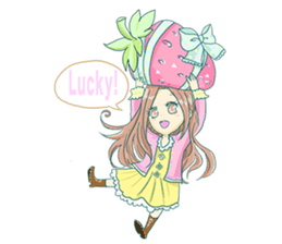 The girl who is in love! sticker #3642548