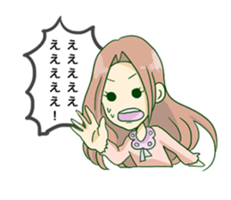 The girl who is in love! sticker #3642551