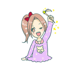 The girl who is in love! sticker #3642559