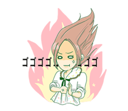 The girl who is in love! sticker #3642561