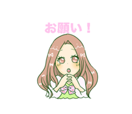 The girl who is in love! sticker #3642569