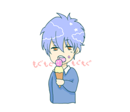 The girl who is in love! sticker #3642579