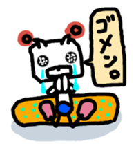 RoboBear loves Snowboarding and Trick sticker #3642874