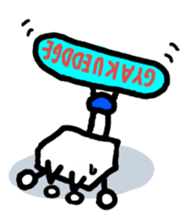 RoboBear loves Snowboarding and Trick sticker #3642893
