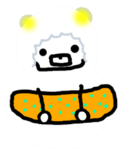 RoboBear loves Snowboarding and Trick sticker #3642897