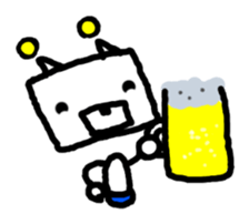 RoboBear loves Snowboarding and Trick sticker #3642900