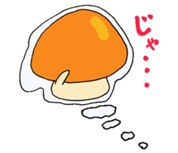 Moist mushrooms sticker #3642987