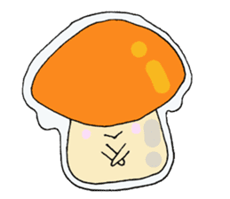 Moist mushrooms sticker #3643010