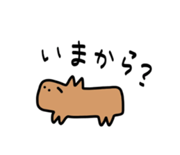 Funny Square Animals sticker #3643541