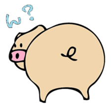 Mr. pig likes very much! part1 sticker #3644307