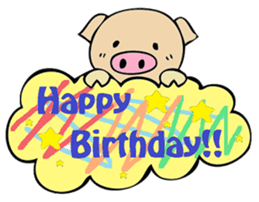 Mr. pig likes very much! part1 sticker #3644317