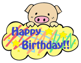 Mr. pig likes very much! part1 sticker #3644317