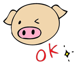 Mr. pig likes very much! part1 sticker #3644318