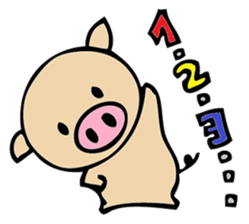 Mr. pig likes very much! part1 sticker #3644339