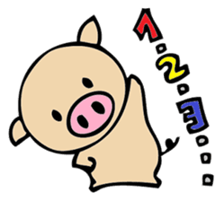 Mr. pig likes very much! part1 sticker #3644339