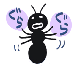 snails and ants sticker #3644593