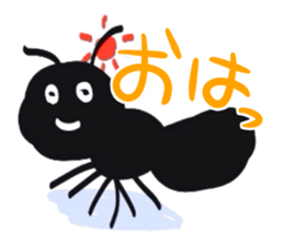 snails and ants sticker #3644596