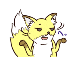 A Tricksy Fox "Saku" sticker #3645635