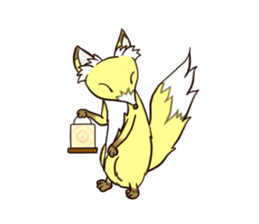 A Tricksy Fox "Saku" sticker #3645643