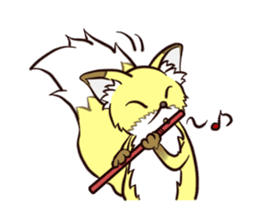 A Tricksy Fox "Saku" sticker #3645662