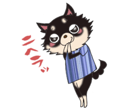 kyururun chihuahua & poison chihuahua 2 sticker #3646068