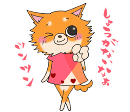 kyururun chihuahua & poison chihuahua 2 sticker #3646074