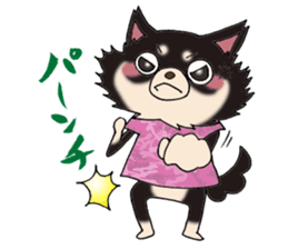 kyururun chihuahua & poison chihuahua 2 sticker #3646078