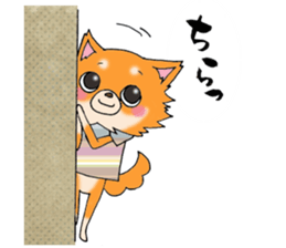 kyururun chihuahua & poison chihuahua 2 sticker #3646081
