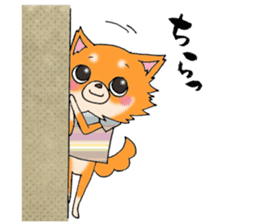 kyururun chihuahua & poison chihuahua 2 sticker #3646081