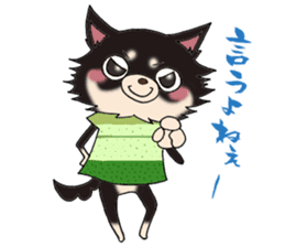 kyururun chihuahua & poison chihuahua 2 sticker #3646083