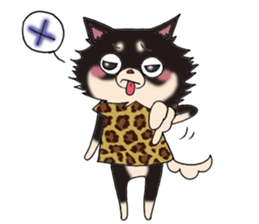 kyururun chihuahua & poison chihuahua 2 sticker #3646100