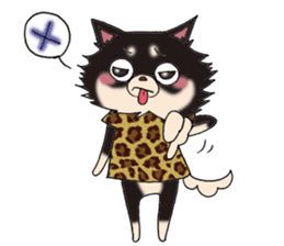 kyururun chihuahua & poison chihuahua 2 sticker #3646100