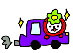 A fairy and friends of the strawberry sticker #3646275