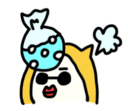 A fairy and friends of the strawberry sticker #3646285