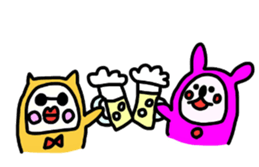 A fairy and friends of the strawberry sticker #3646298