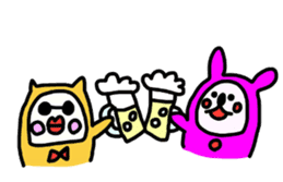 A fairy and friends of the strawberry sticker #3646298