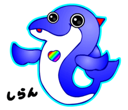 Kawaii Dolphin sticker #3646562