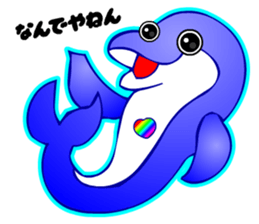 Kawaii Dolphin sticker #3646578