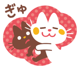 Nyanchi and Mienya 2 sticker #3646695