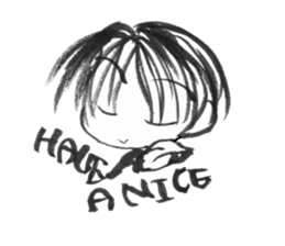 cuteblack05 sticker #3646705