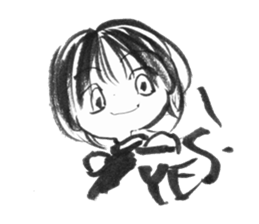 cuteblack05 sticker #3646710