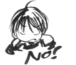 cuteblack05 sticker #3646711